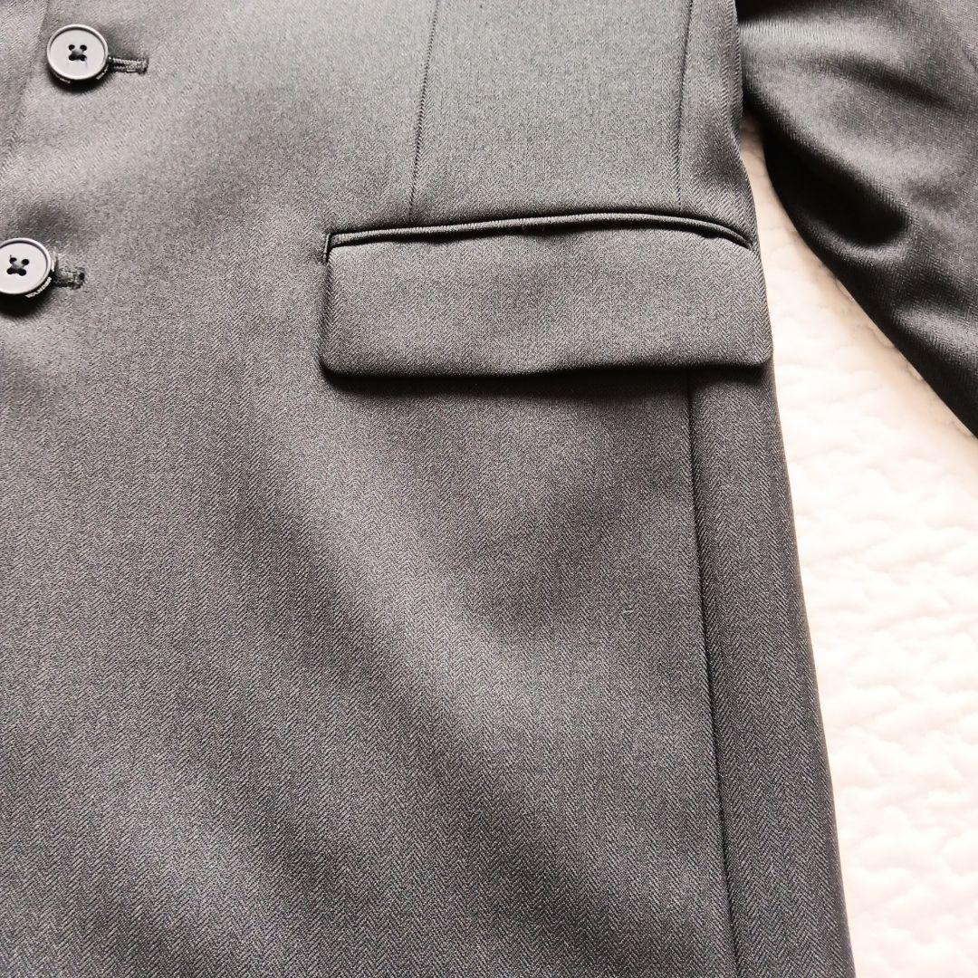 170B フォーマルスーツ 卒業式 男の子 ワンダーファクトリー 黒