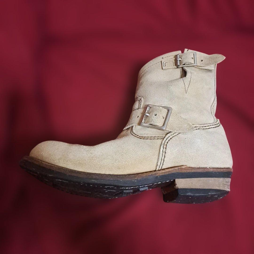 レッドウイング　スエード　ショートエンジニア　2965 9D