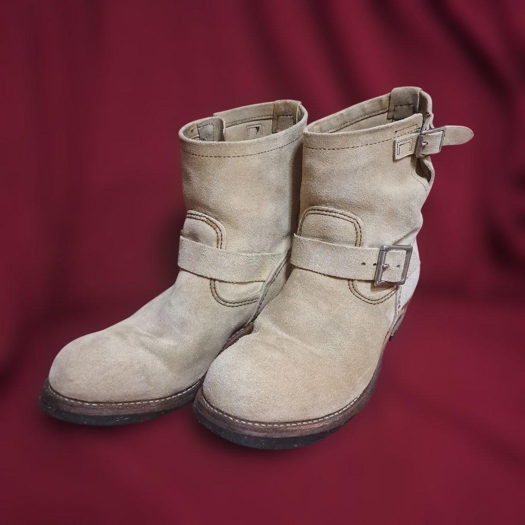 レッドウイング　スエード　ショートエンジニア　2965 9D