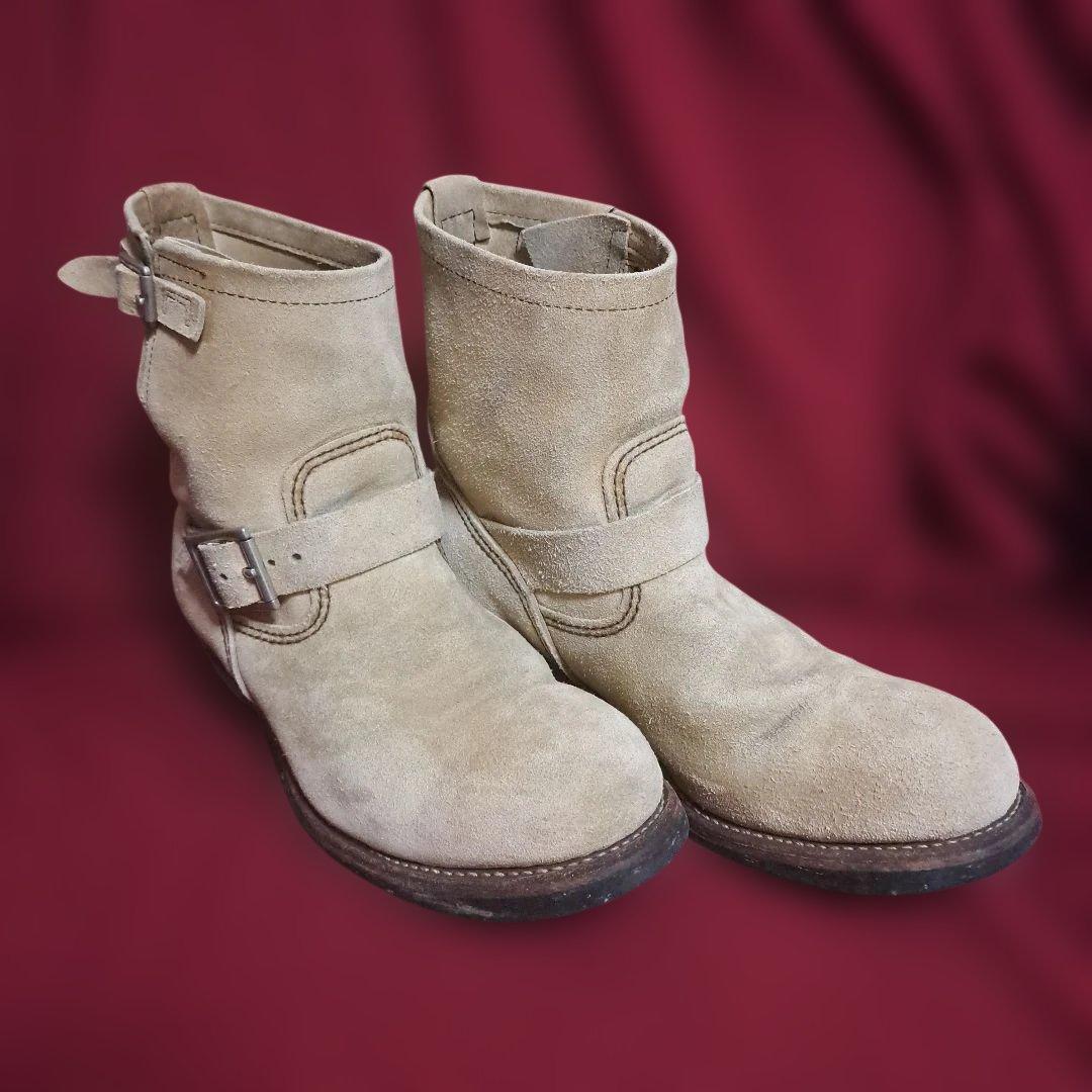 レッドウイング　スエード　ショートエンジニア　2965 9D