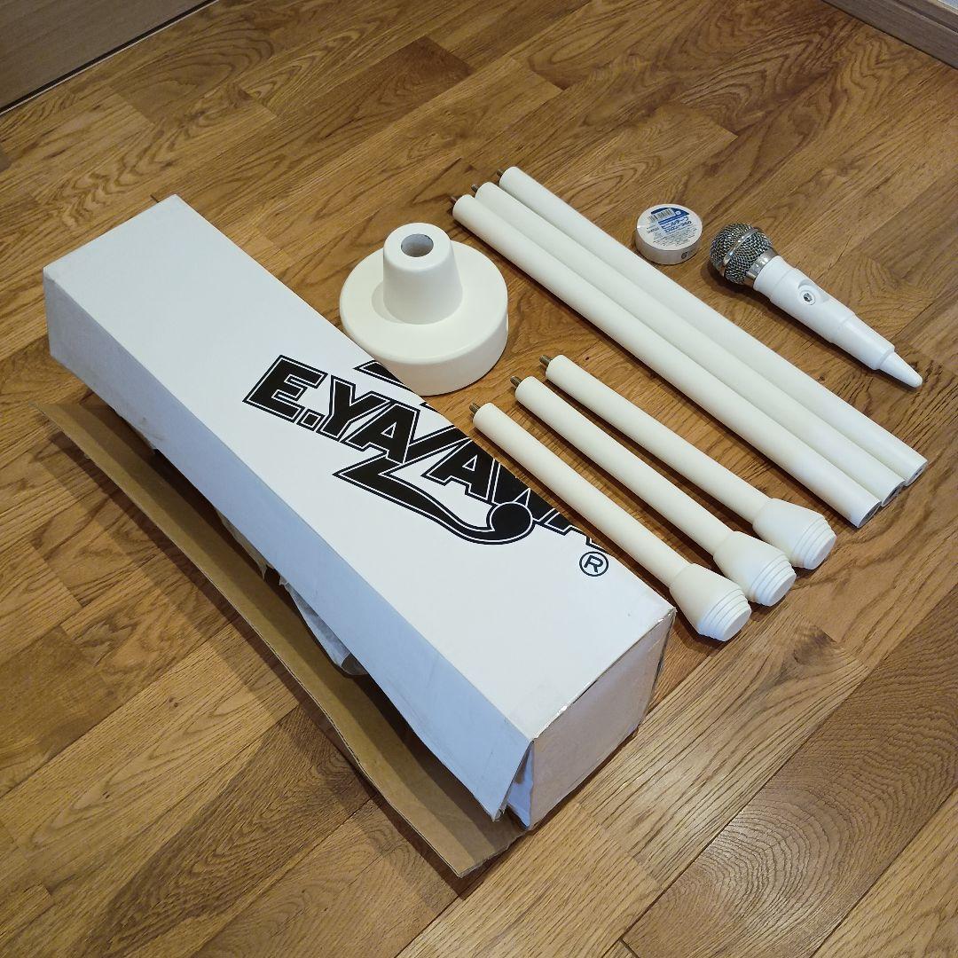 矢沢永吉　ホワイト マイクスタンド 型ハンガー