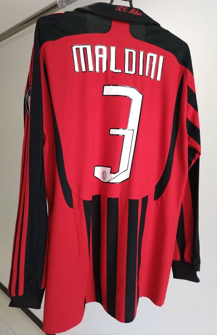 ACミラン　マルディーニ　ユニフォーム　LLサイズ　チャンピオンズリーグ