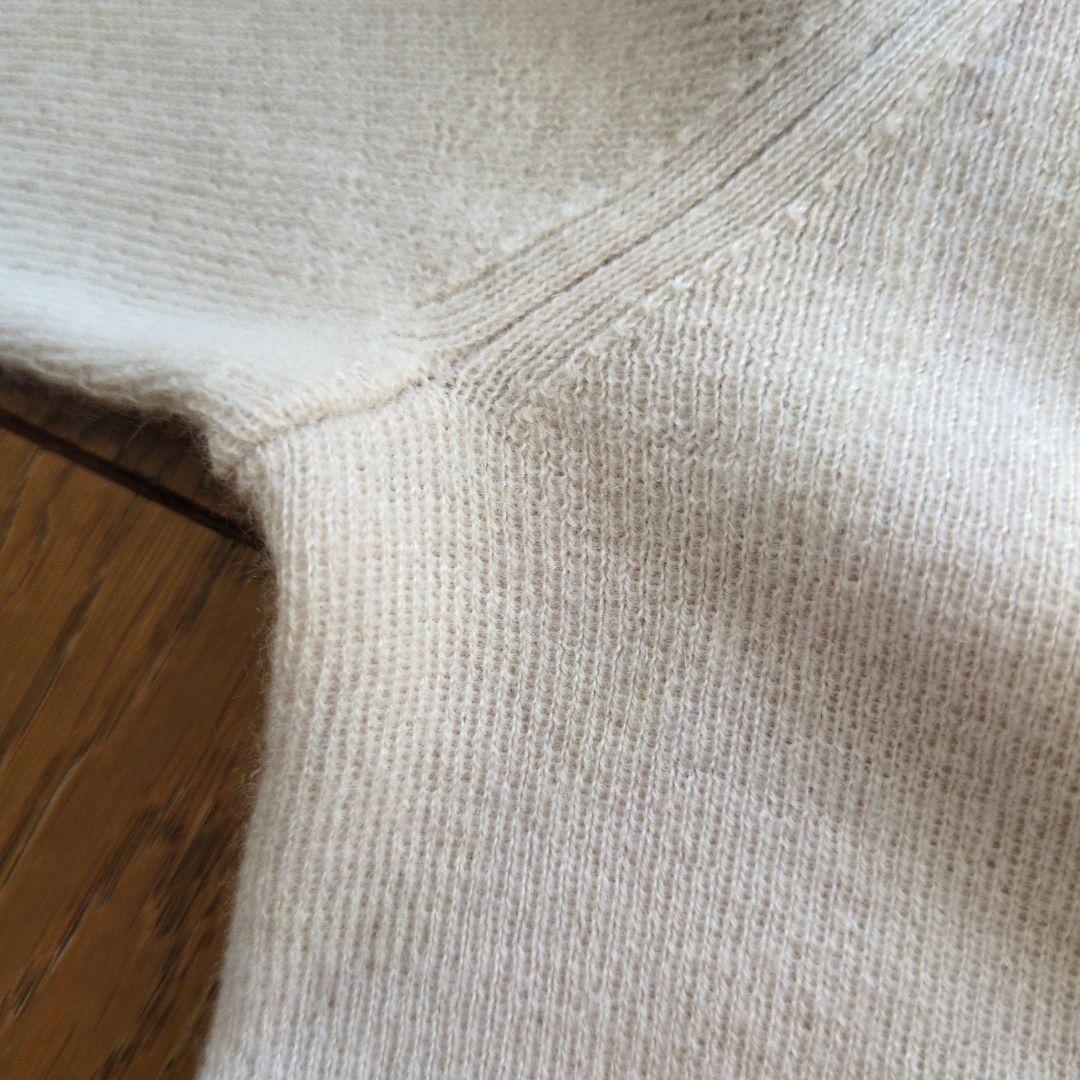 Drawer アイボリー パフスリーブニット