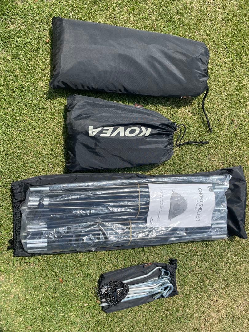 【使用回数1回】KOVEA フルセット　テント・タープ・ベスティブル　ベージュ