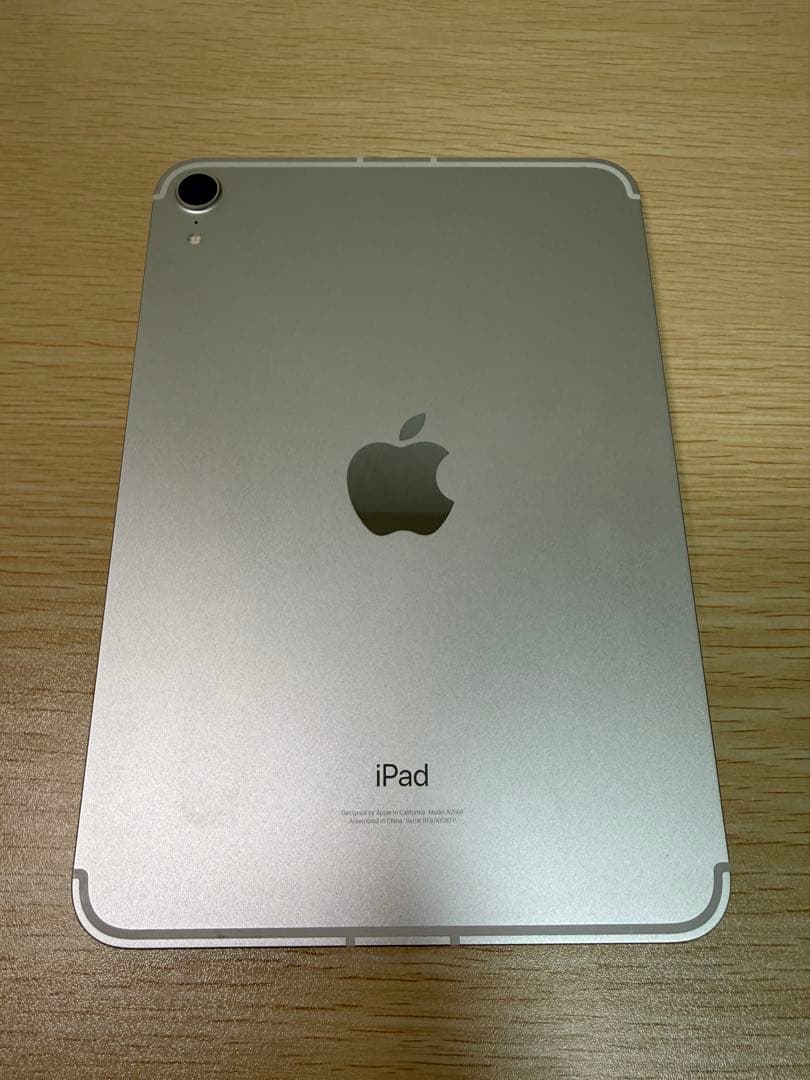 ipad mini 6 cellular 64GB バッテリー93%