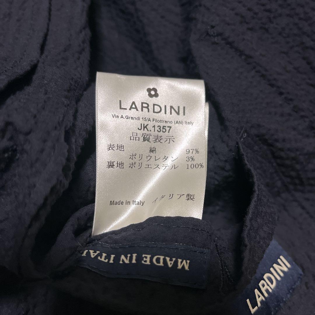 LARDINI ラルディーニ テーラードジャケット ジャガード織 ブートニエール