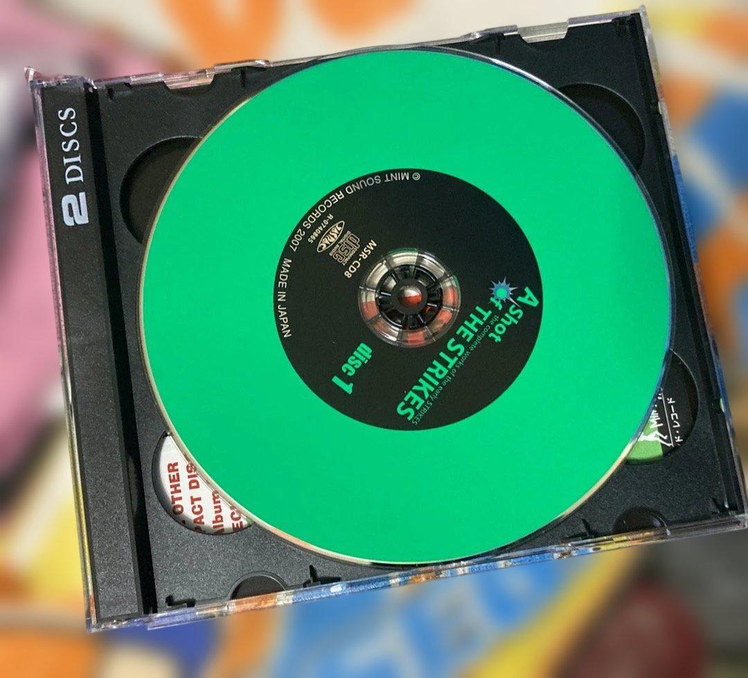 超貴重2枚組CD廃盤＆特典DVD付　ザ・ストライクス THE STRIKES