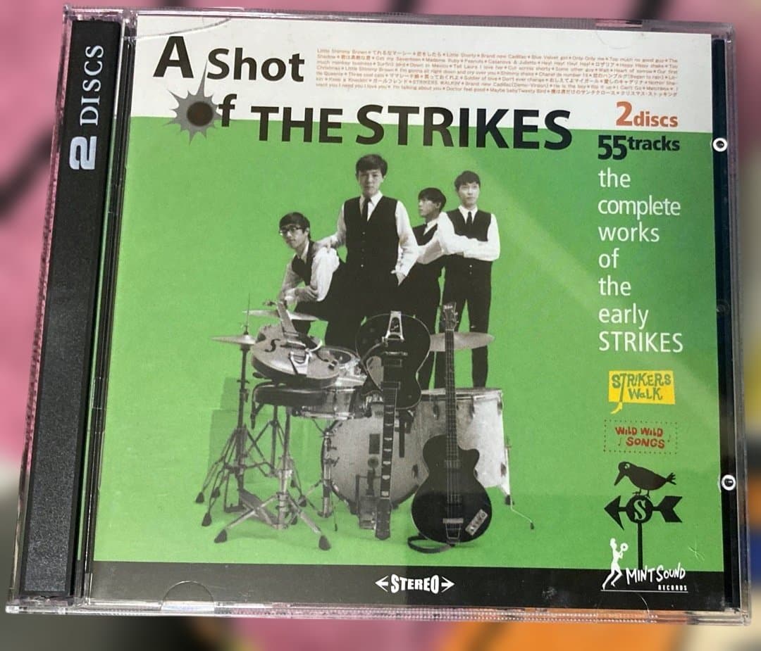 超貴重2枚組CD廃盤＆特典DVD付　ザ・ストライクス THE STRIKES