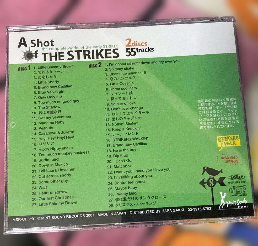 超貴重2枚組CD廃盤＆特典DVD付　ザ・ストライクス THE STRIKES