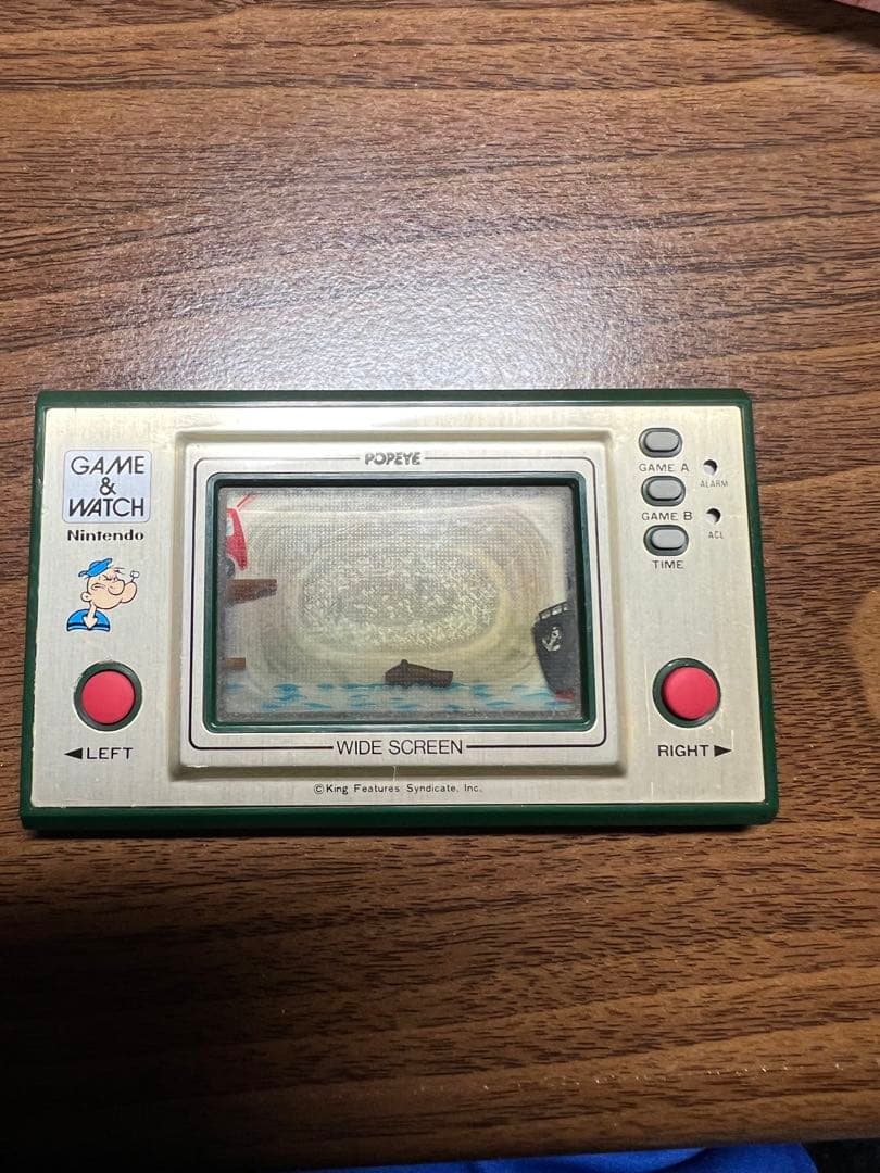 ゲームウォッチ　ポパイ　ピンボール　ドンキーコング