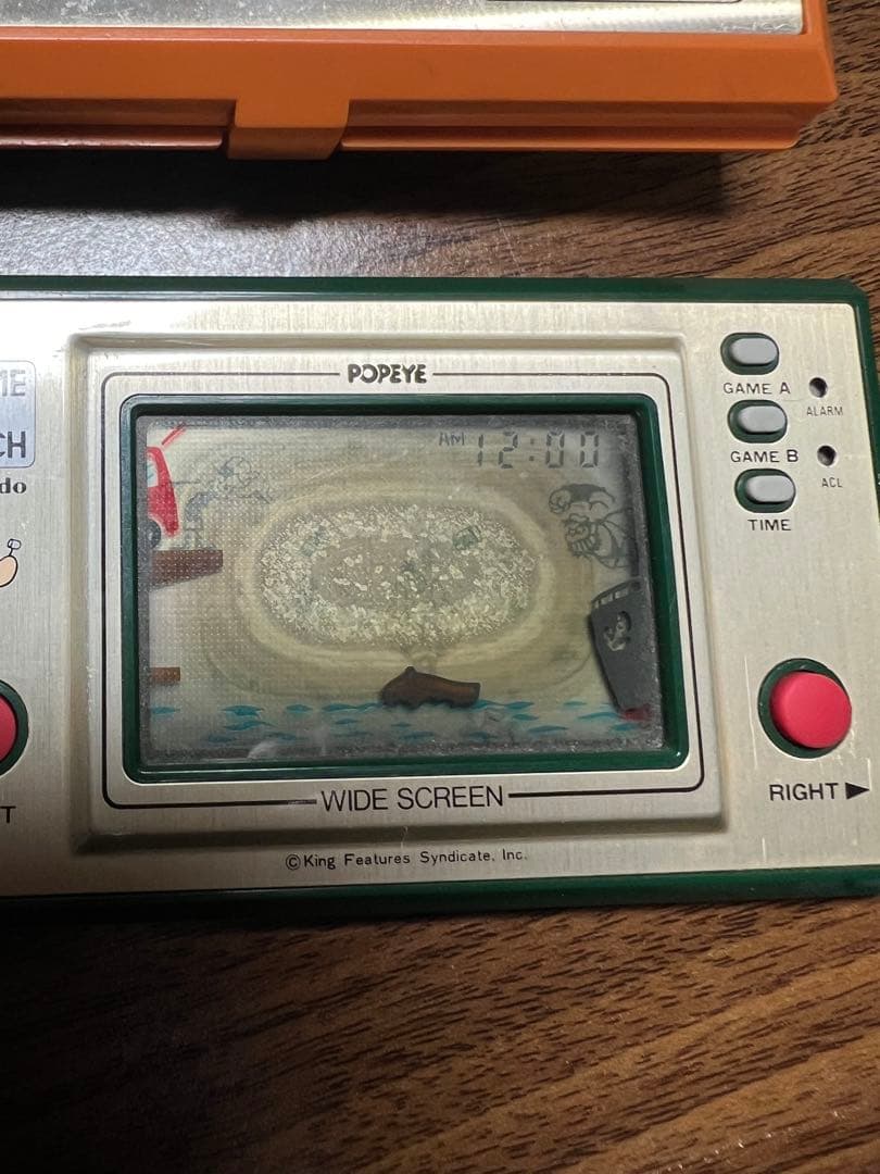 ゲームウォッチ　ポパイ　ピンボール　ドンキーコング