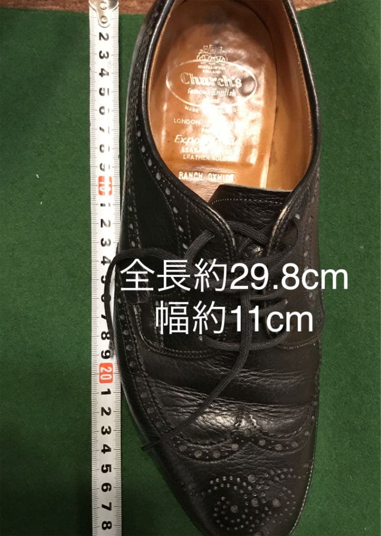 値下げChurch’s チャーチ三都市Export G RANCH OXHIDE