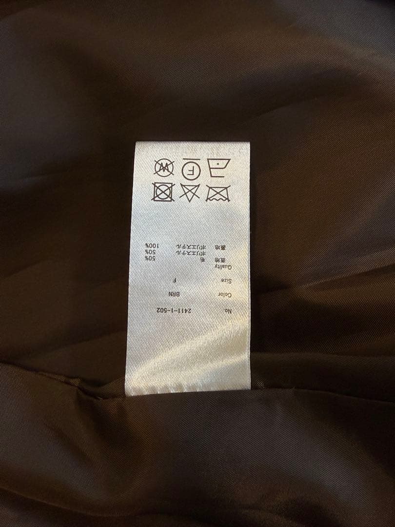 MANY WAYウールロングトレンチコート