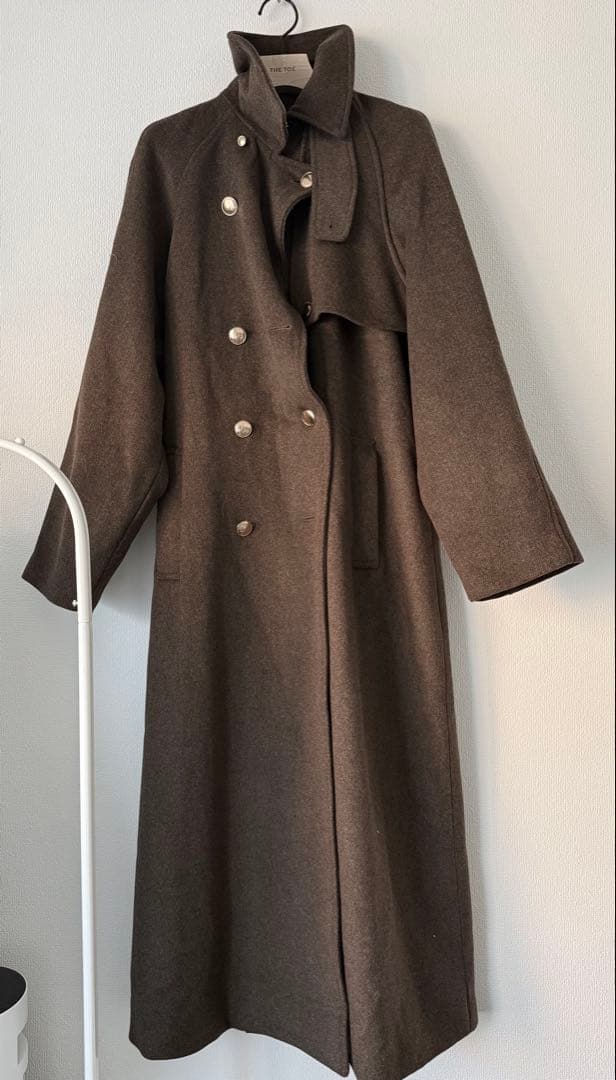 MANY WAYウールロングトレンチコート