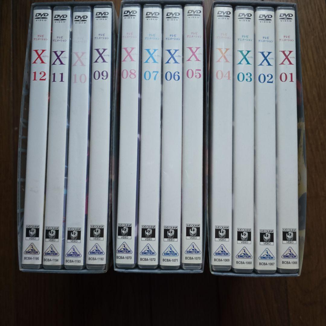 X アニメDVD 全12巻セット 初回仕様　CLAMP