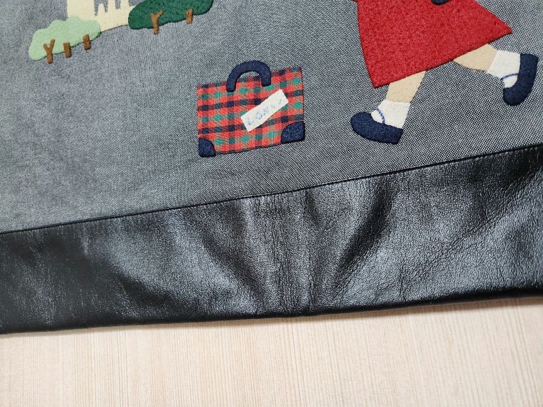 familiar 　デニムバック　 ブラックデニム