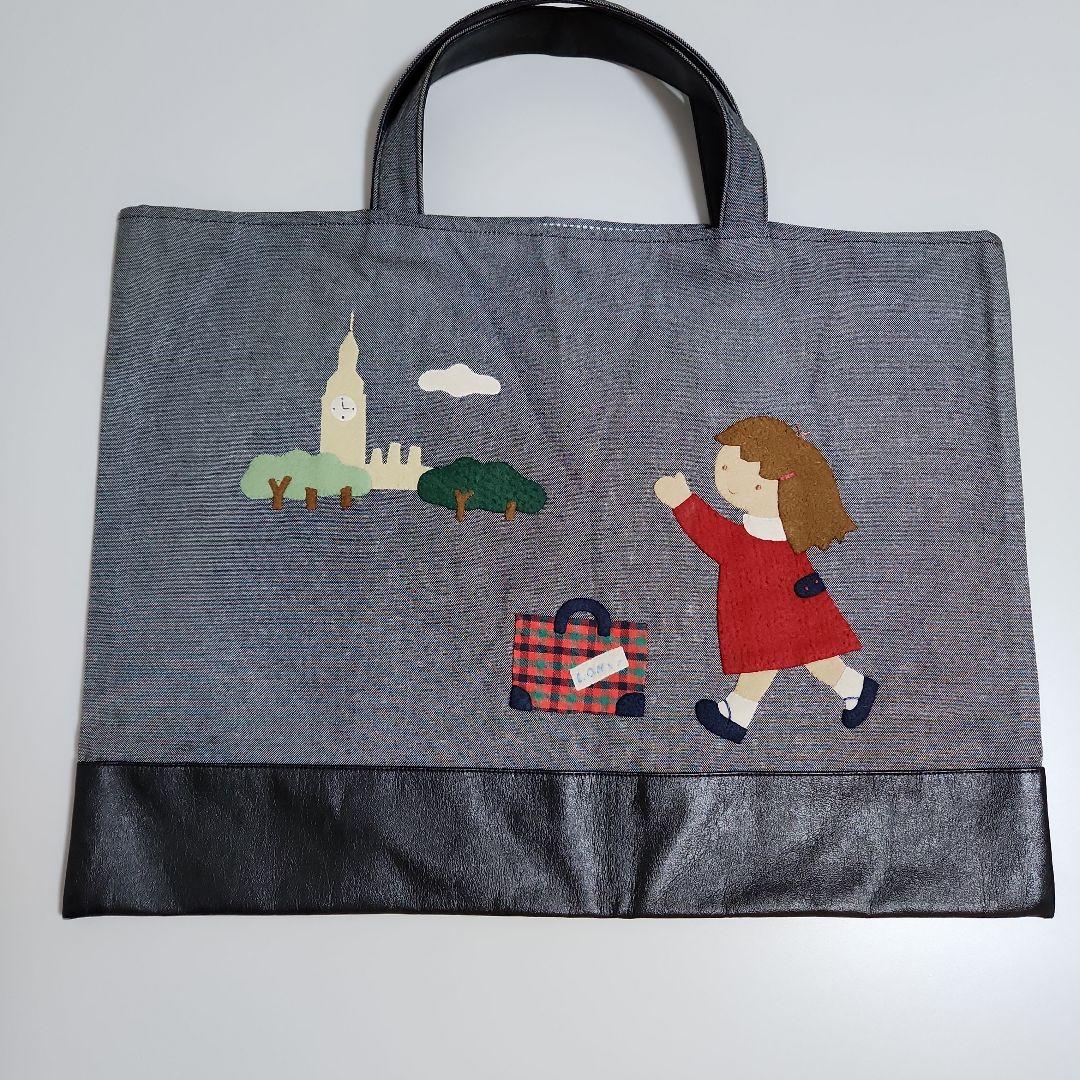 familiar 　デニムバック　 ブラックデニム