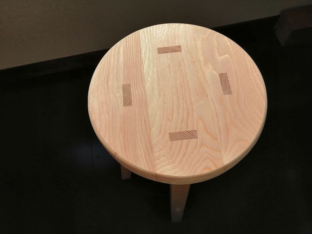 専用出品　木製スツール　座面幅30cm×高さ45cm　丸椅子　stool