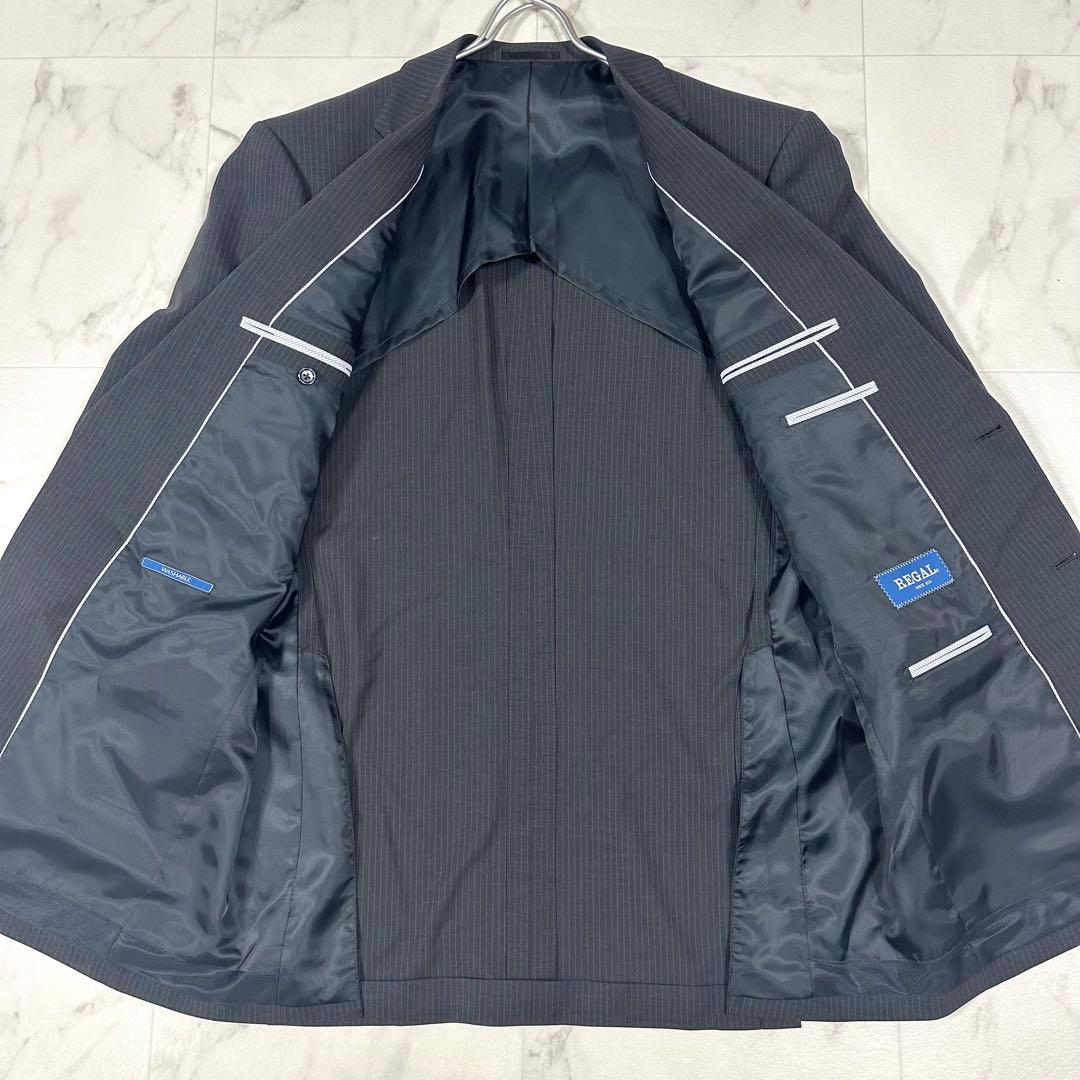 【美品】REGAL スーツ セットアップ ビジネス グレー 4XL相当