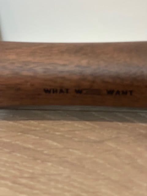 WHAT WE WANT ハイエースルーフグリップ TYPE1 ウォールナット