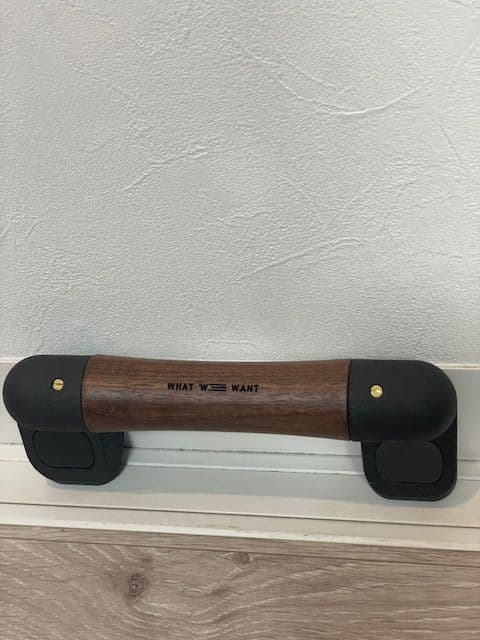 WHAT WE WANT ハイエースルーフグリップ TYPE1 ウォールナット