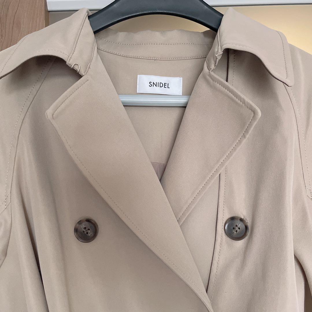 SNIDEL 2025新作 【新品タグ付き】バリエーションミドルトレンチコート