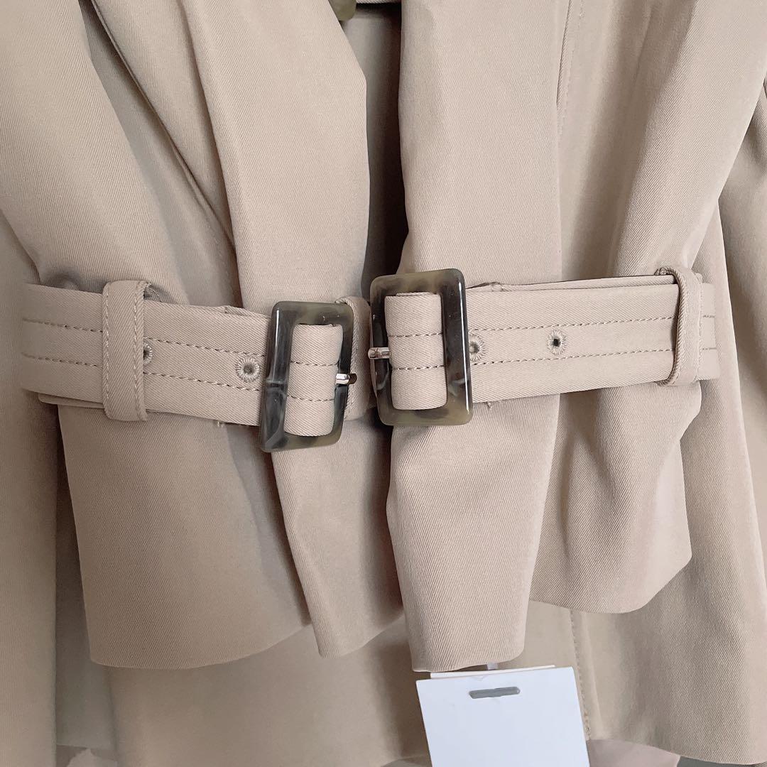 SNIDEL 2025新作 【新品タグ付き】バリエーションミドルトレンチコート