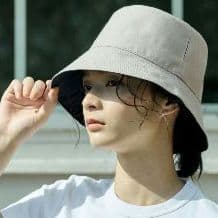 サンバリア100 バケットハット　アイボリー　L