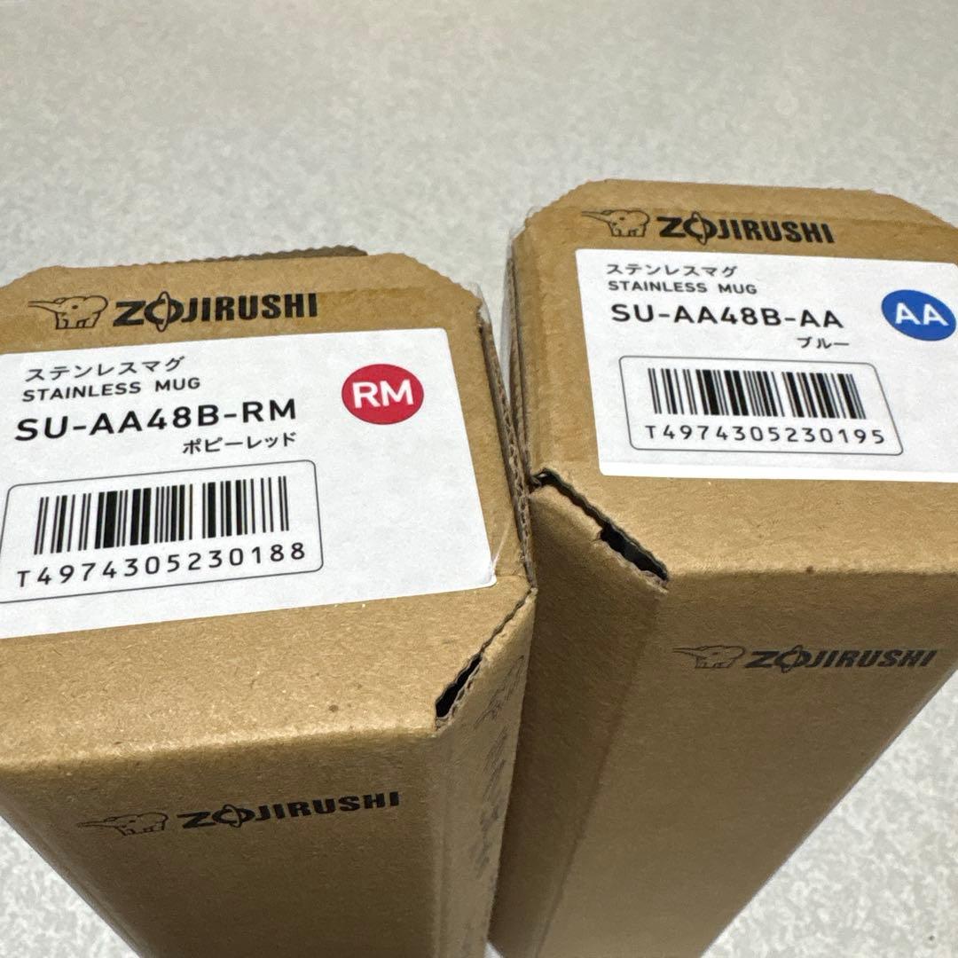 【新品未開封】❣️象印　ミャクミャク　ステンレスマグ　大阪・関西万博モデル　赤&青