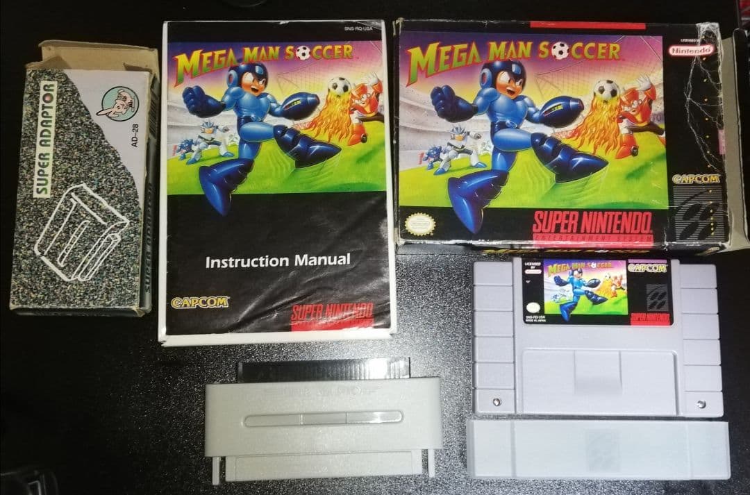 MEGAMAN SOCCER（ロックマンズサッカー）　スーパーアダプター付き