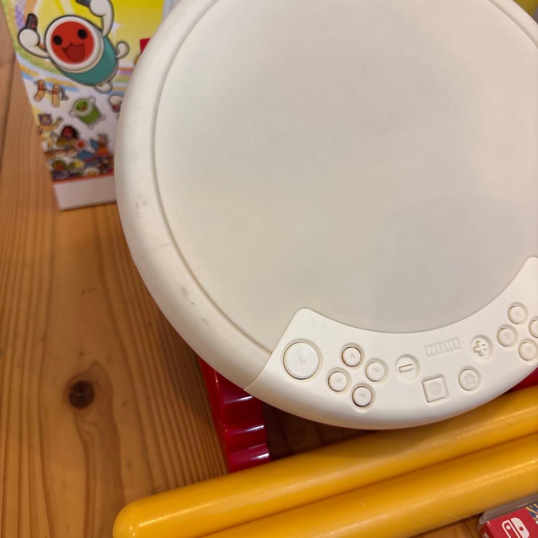 【即日配送】太鼓の達人 2台 太鼓 バチ ソフトセット Switch