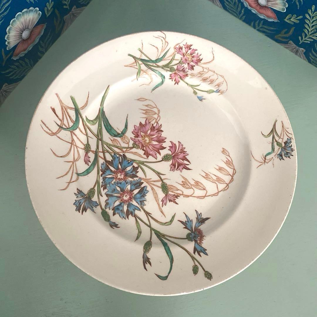 リュネヴィル　lunéville BLEUET矢車菊コンポティエ　ケーキスタンド