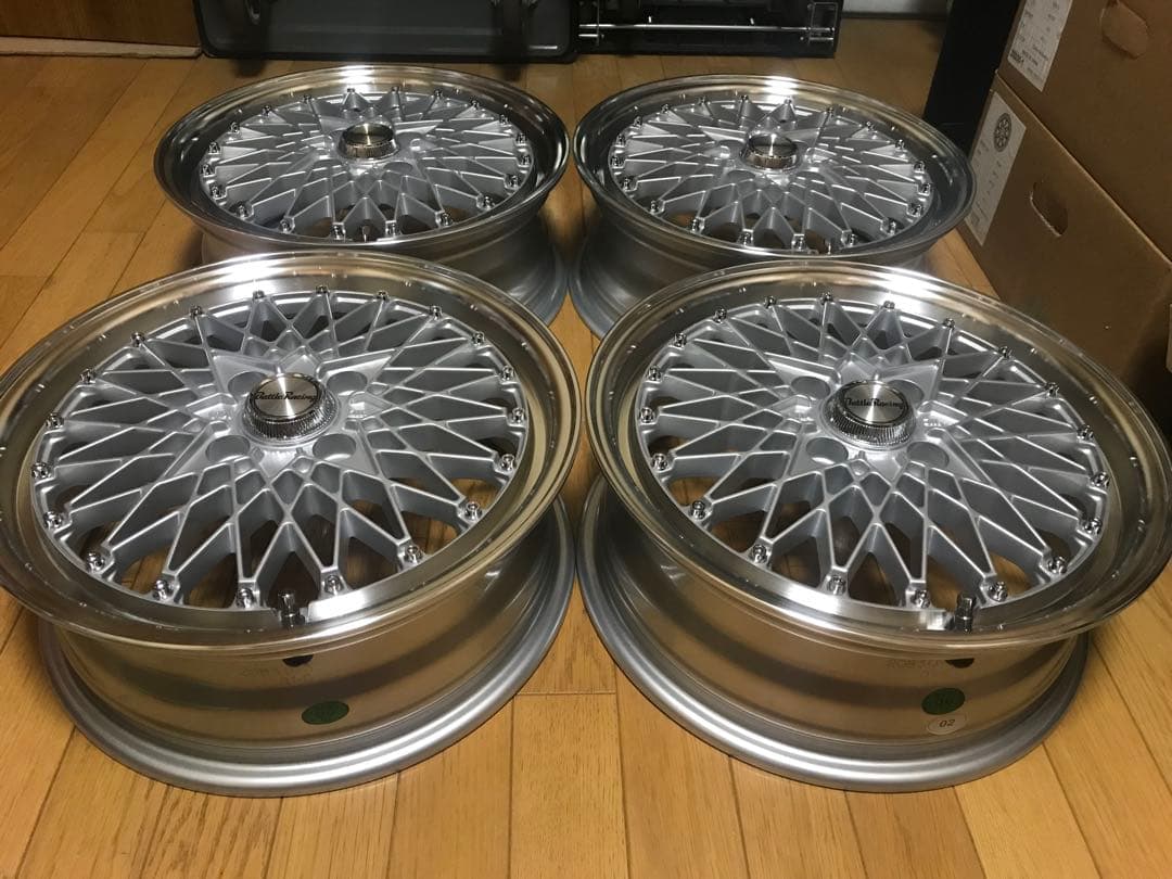 旧車・街道レーサー・暴走族 15×5.5J/+35/PCD100 ４本セット