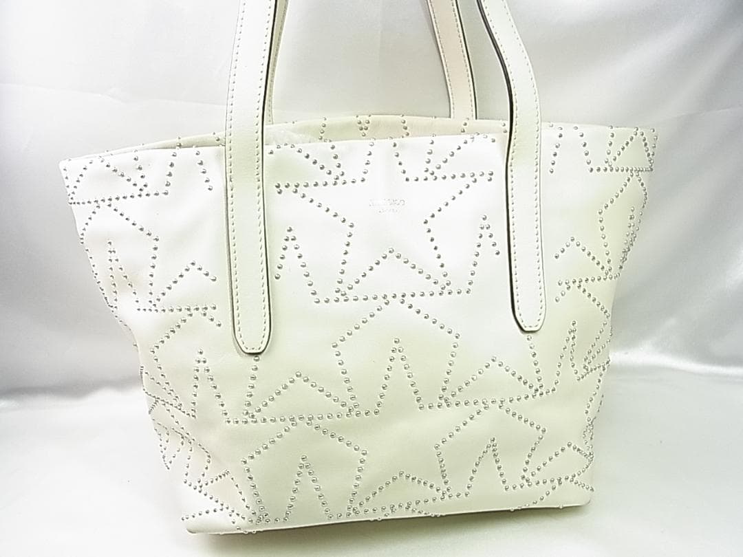 【正規品良品】Jimmy Chooジミーチュウソフィア　スタッズ トートバッグ