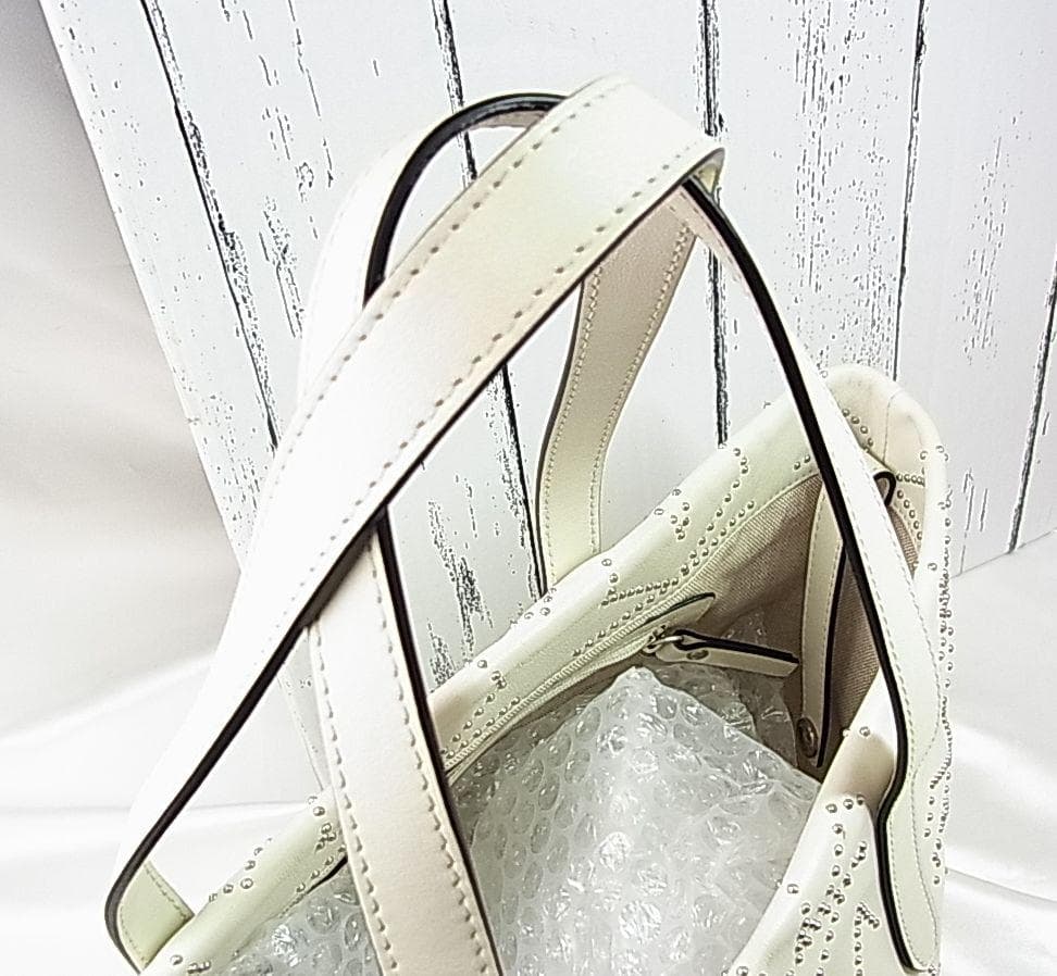 【正規品良品】Jimmy Chooジミーチュウソフィア　スタッズ トートバッグ