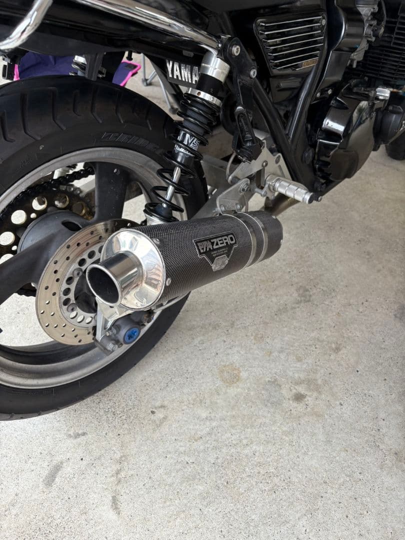 xjr400 ZERO カーボンファイバー マフラー