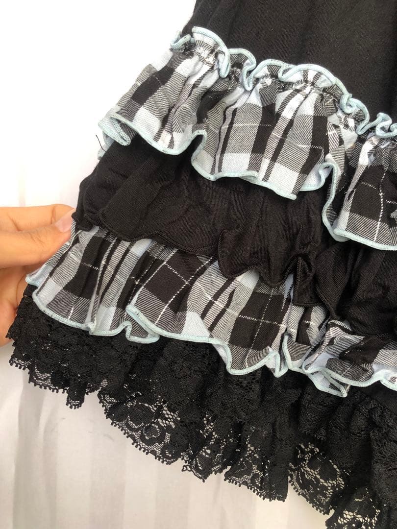 PUTUMAYO チェックフリルキュロット　ドロワーズ