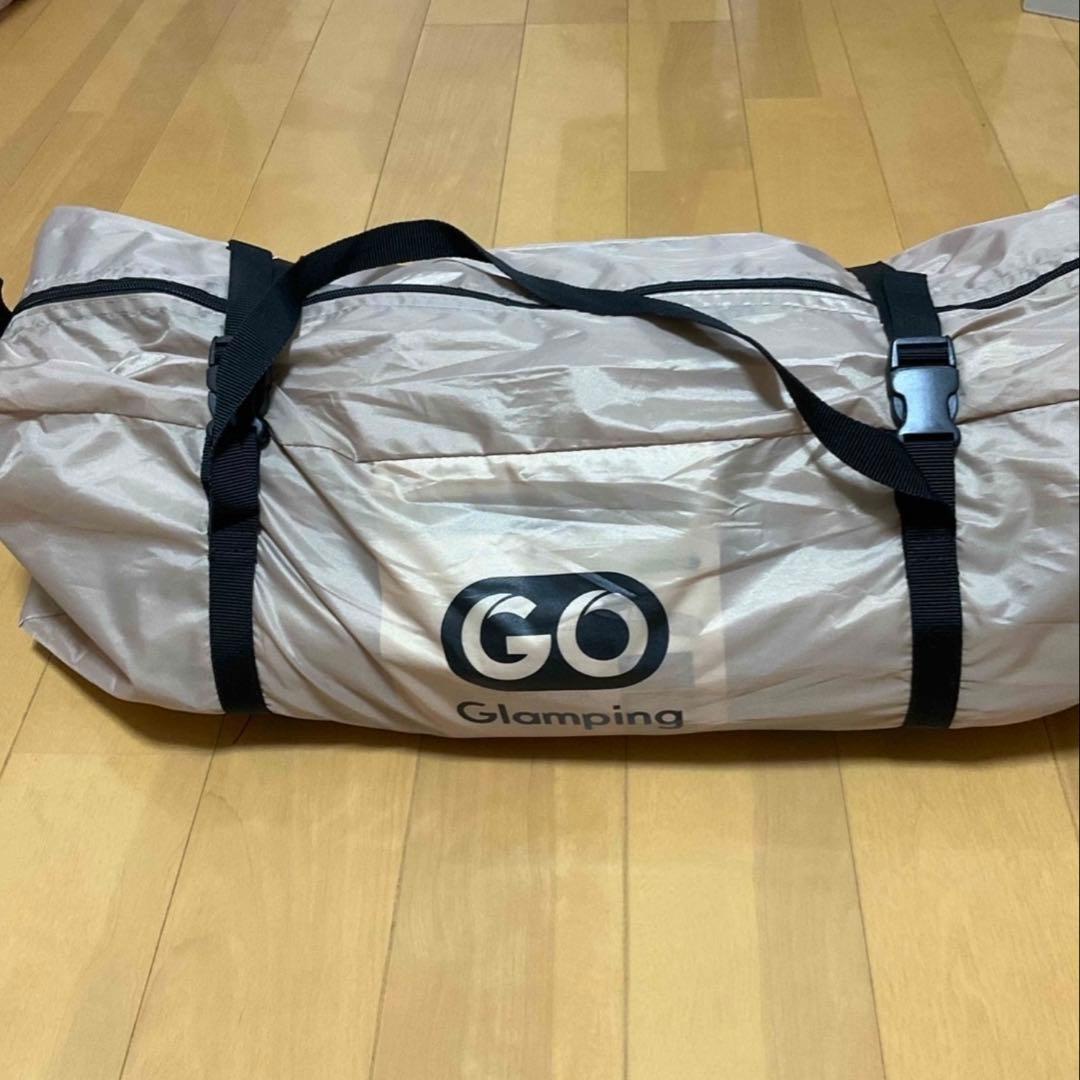 GOGlamping ゴーグランピング　テント ワンポールテント ベージュ