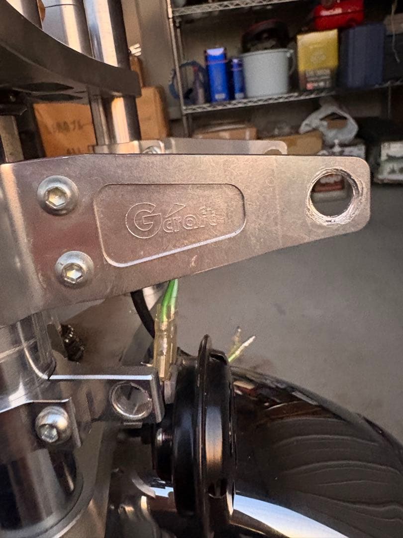 モンキー　デイトナ31φフロントフォーク