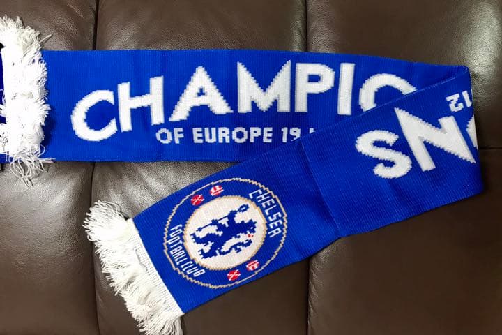 チェルシー CL優勝記念マフラー