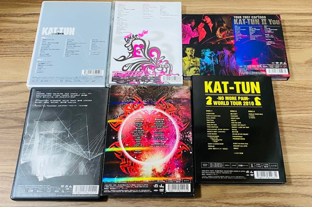 KAT-TUN 6人時代 Live DVD セット
