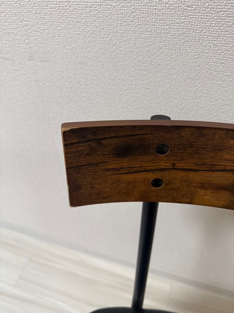 ニトリ　ダイニングチェア　 (ステインSD MBR) 2脚セット