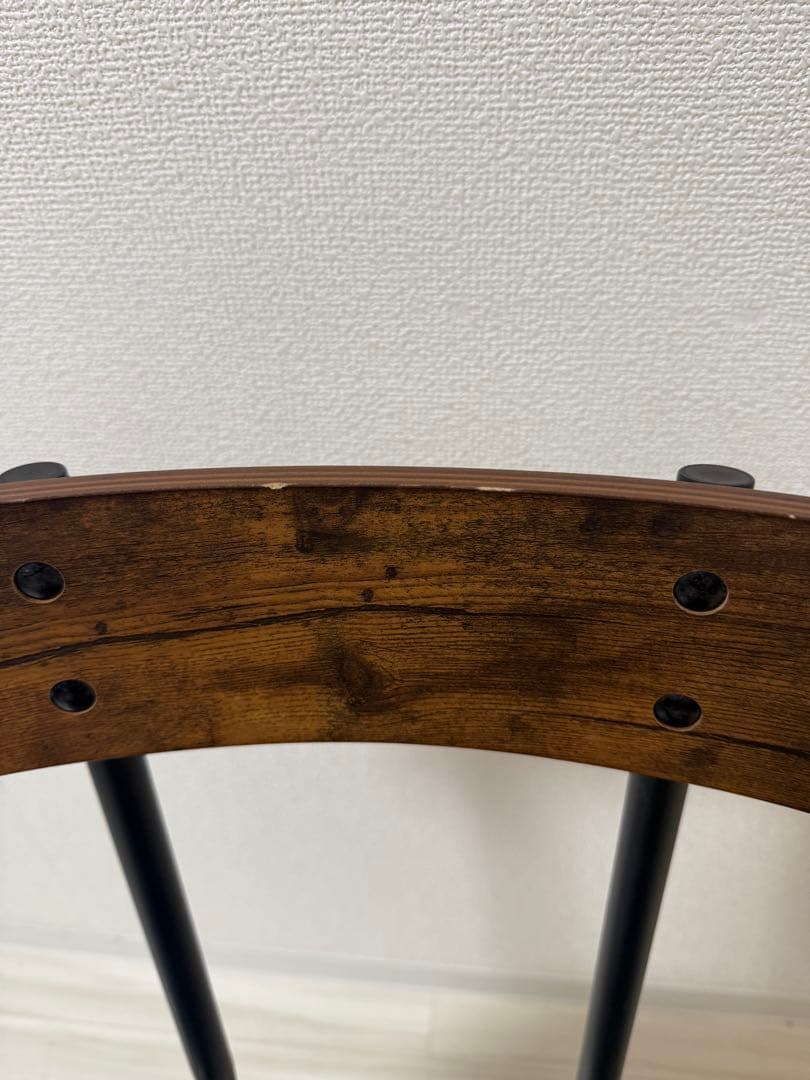 ニトリ　ダイニングチェア　 (ステインSD MBR) 2脚セット