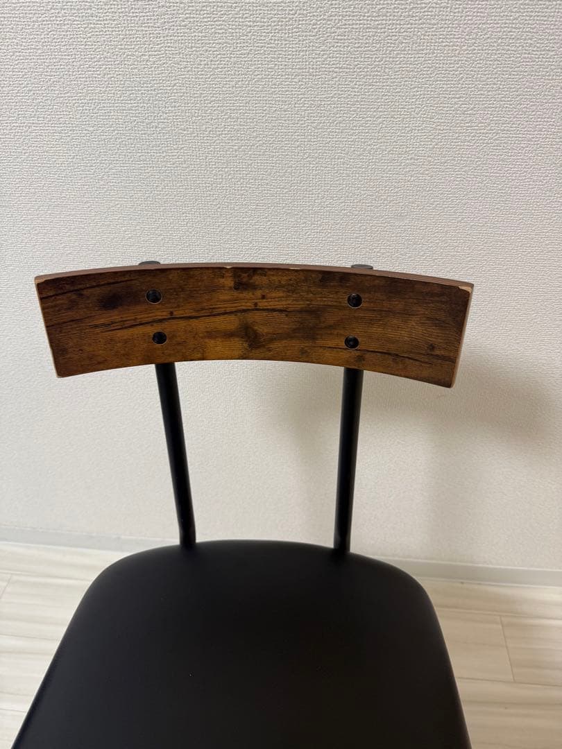 ニトリ　ダイニングチェア　 (ステインSD MBR) 2脚セット