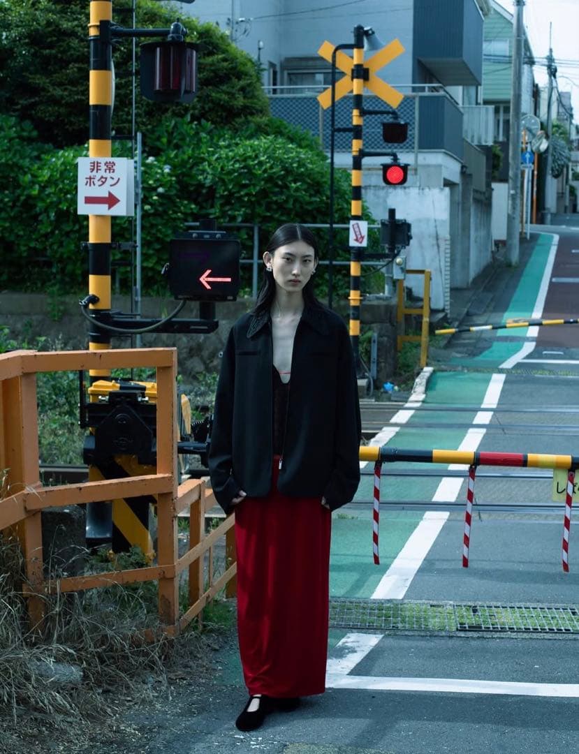 マメクロゴウチ　2025FW コード刺繍ジャケット　タグ付き