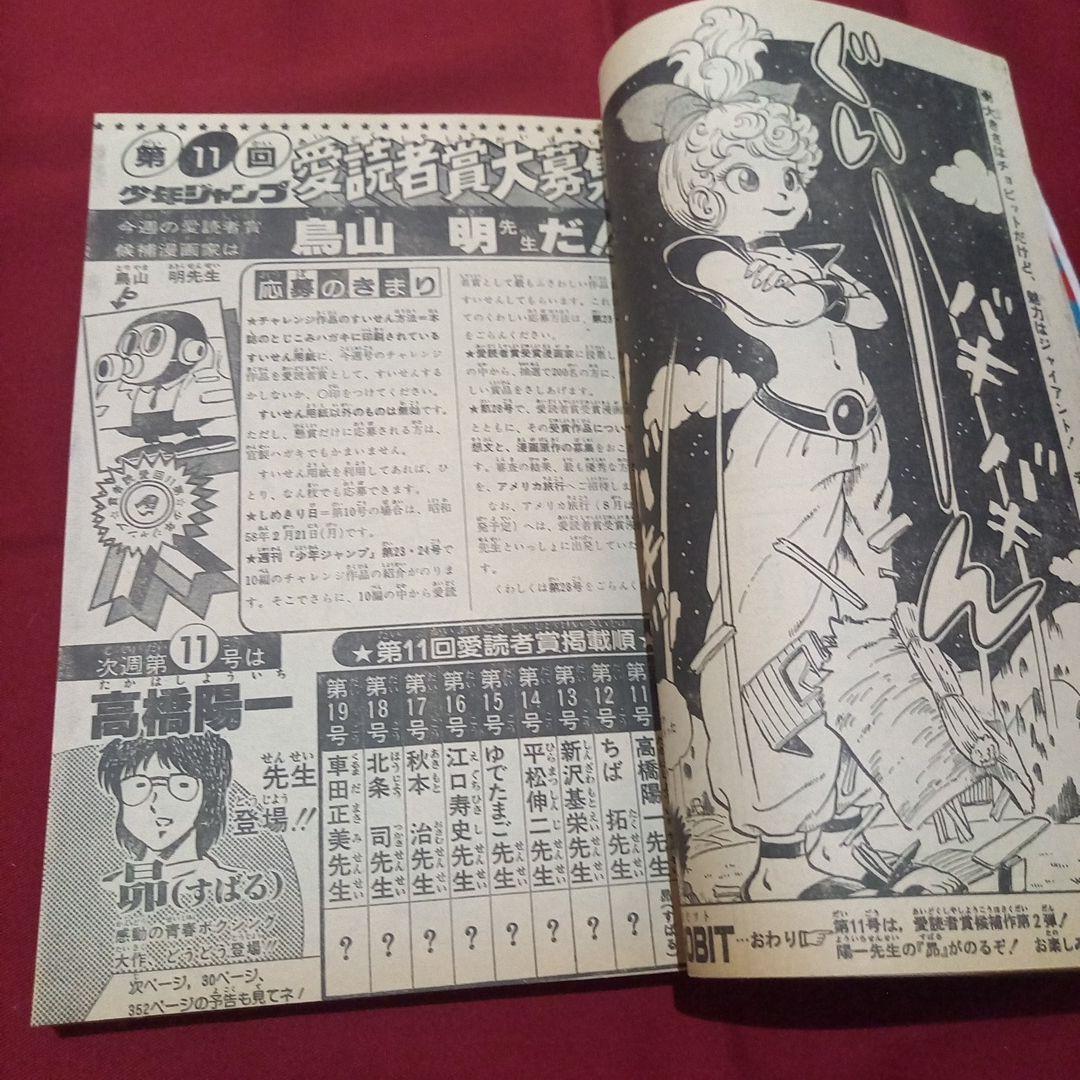 【当時物美品】週刊 少年 ジャンプ 1983年10号 漫画 アニメ