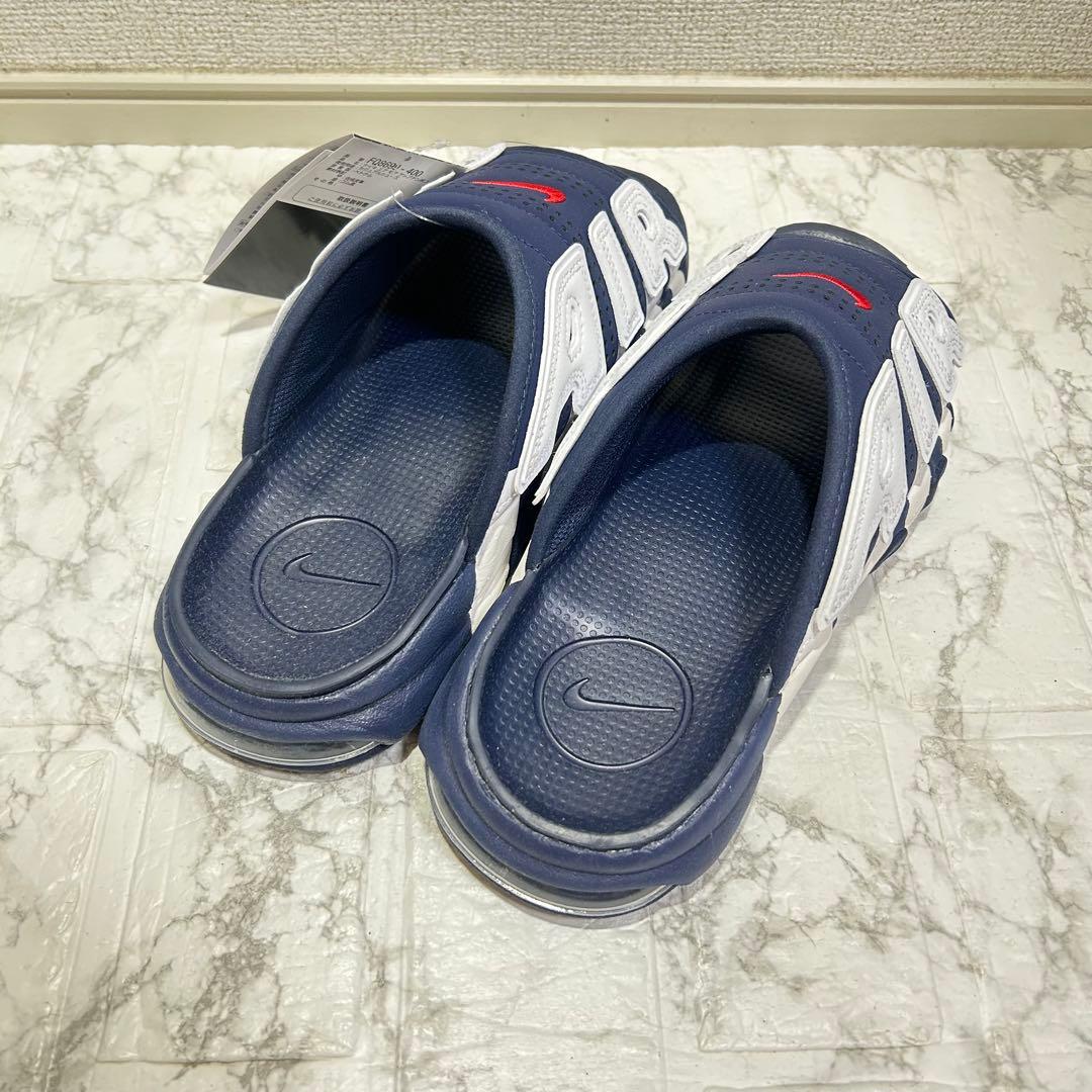 新品 未使用 ナイキエア モアアップテンポ ネイビー27cm