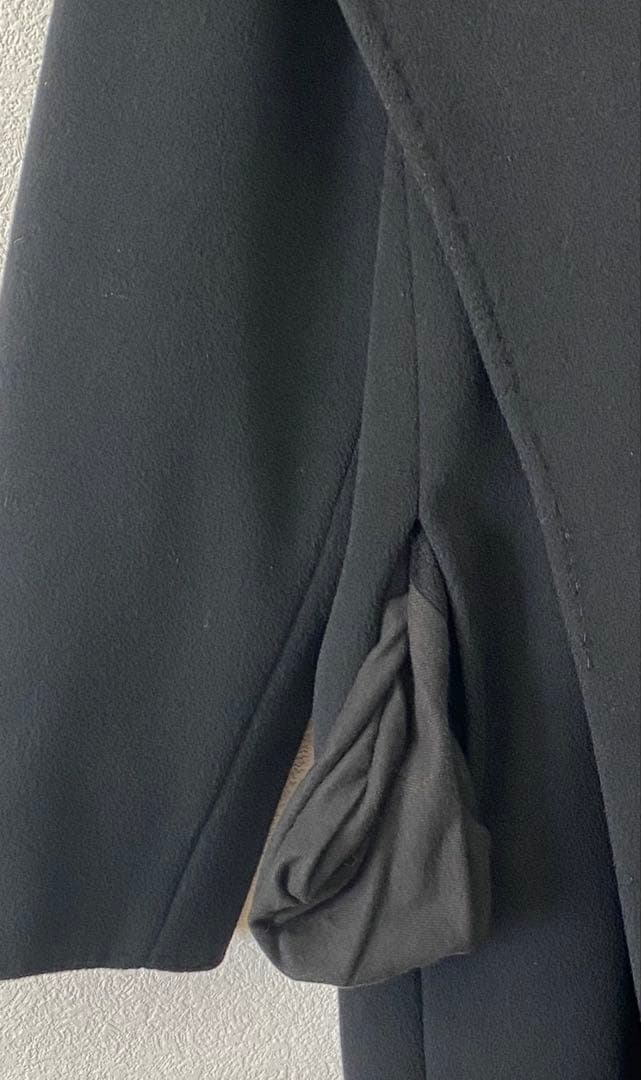 MaxMaraブラック フード付き ロングコート