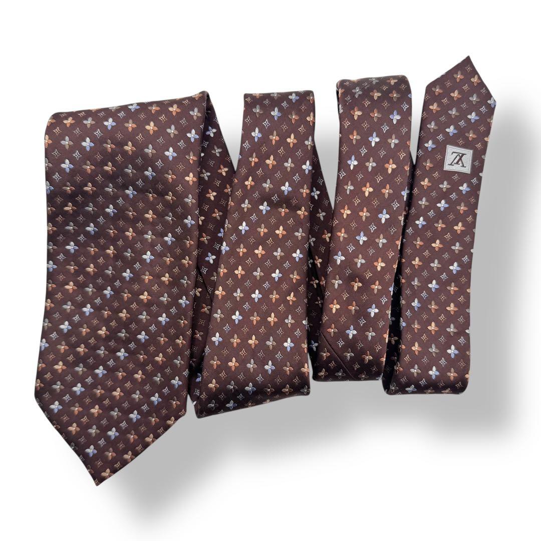 LOUIS VUITTON ルイヴィトン LV ネクタイ モノグラム 総柄