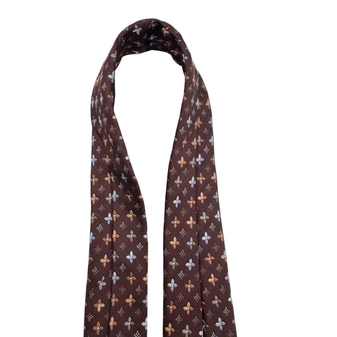 LOUIS VUITTON ルイヴィトン LV ネクタイ モノグラム 総柄